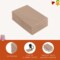 FabricLA Acrylic Felt Sheets for Crafts - Precut 9" X 12" Inches (20 cm X 30 cm) Felt Squares - Use Felt Fabric Craft Sheets for DIY, Costume, and Decoration | Sandy - 10 Pieces